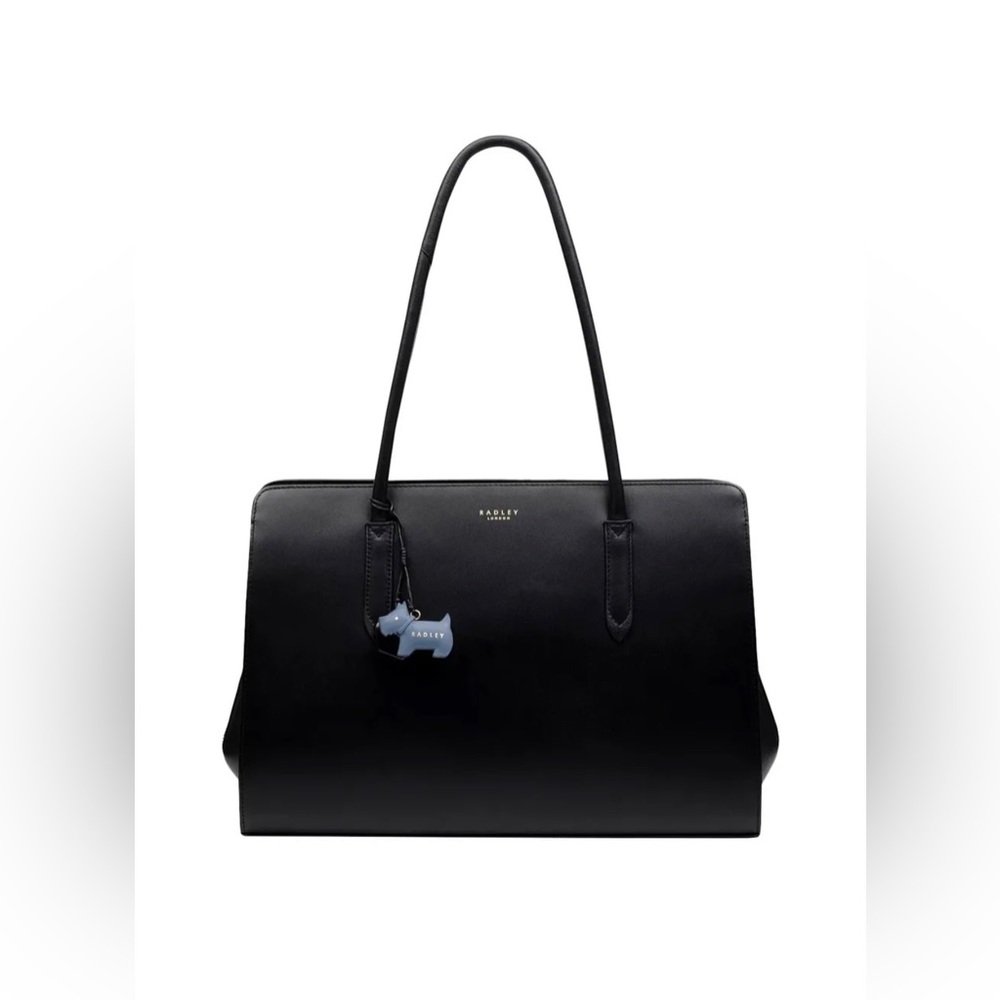 Radley London Liverpool Street Zip-Top Leather Tote Shoulder Bag Handbag NWT